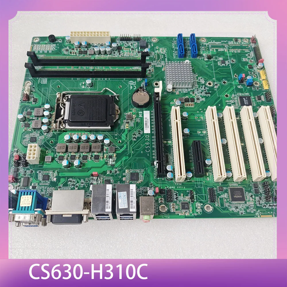 

CS630 industrial control motherboard CS630-H310C dual network port device