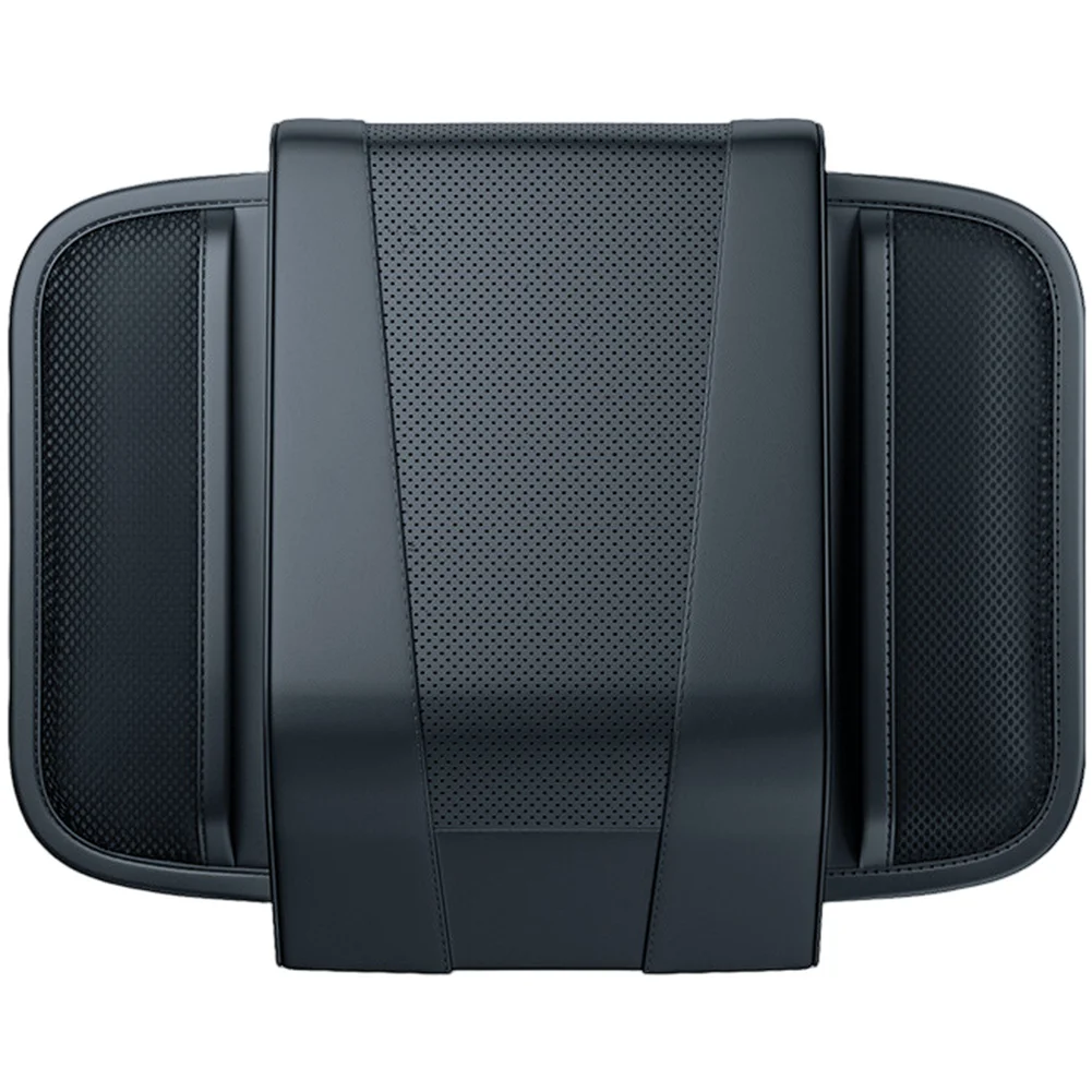 Car Armrest Box Leather Cover Memory Foam Cushion Thickened Support Pad for Pull Up Console with Added Storage Space
