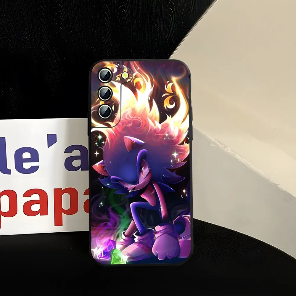 Sonics the H-HedgehogES Phone Case for Samsung Galaxy S20 S24 S21 S23 S22 Ultra Fe Plus A34 A54 A24 A52 A53 M54 Cover