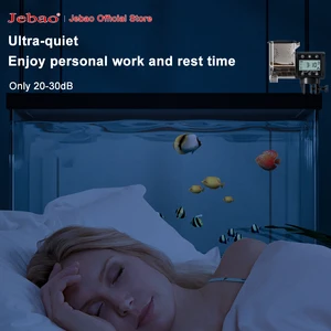 Jebao-Jecod Intelligent automatischem Aquarium-Fischtankfuttermittel, digitales Timing, drahtlose Fernbedienung, Fischfutter, neu 12 Hauptverkäufe intelligentes Essen - №2