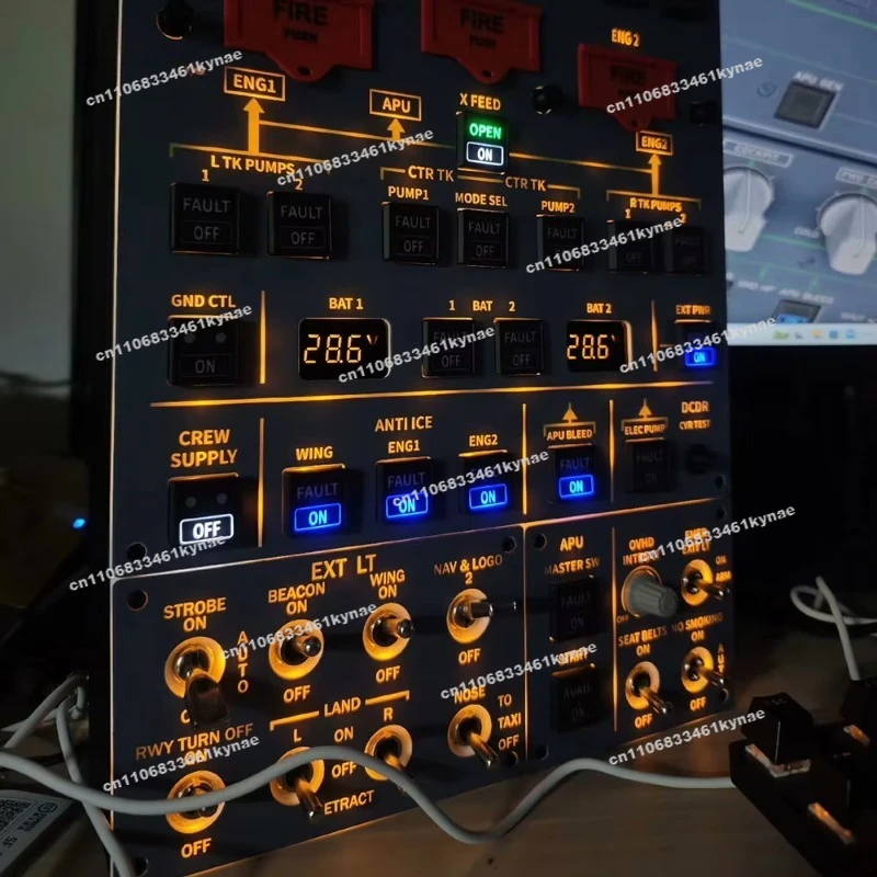 Roof Scheme Driver for Flight Emulator Module Scheme Driver