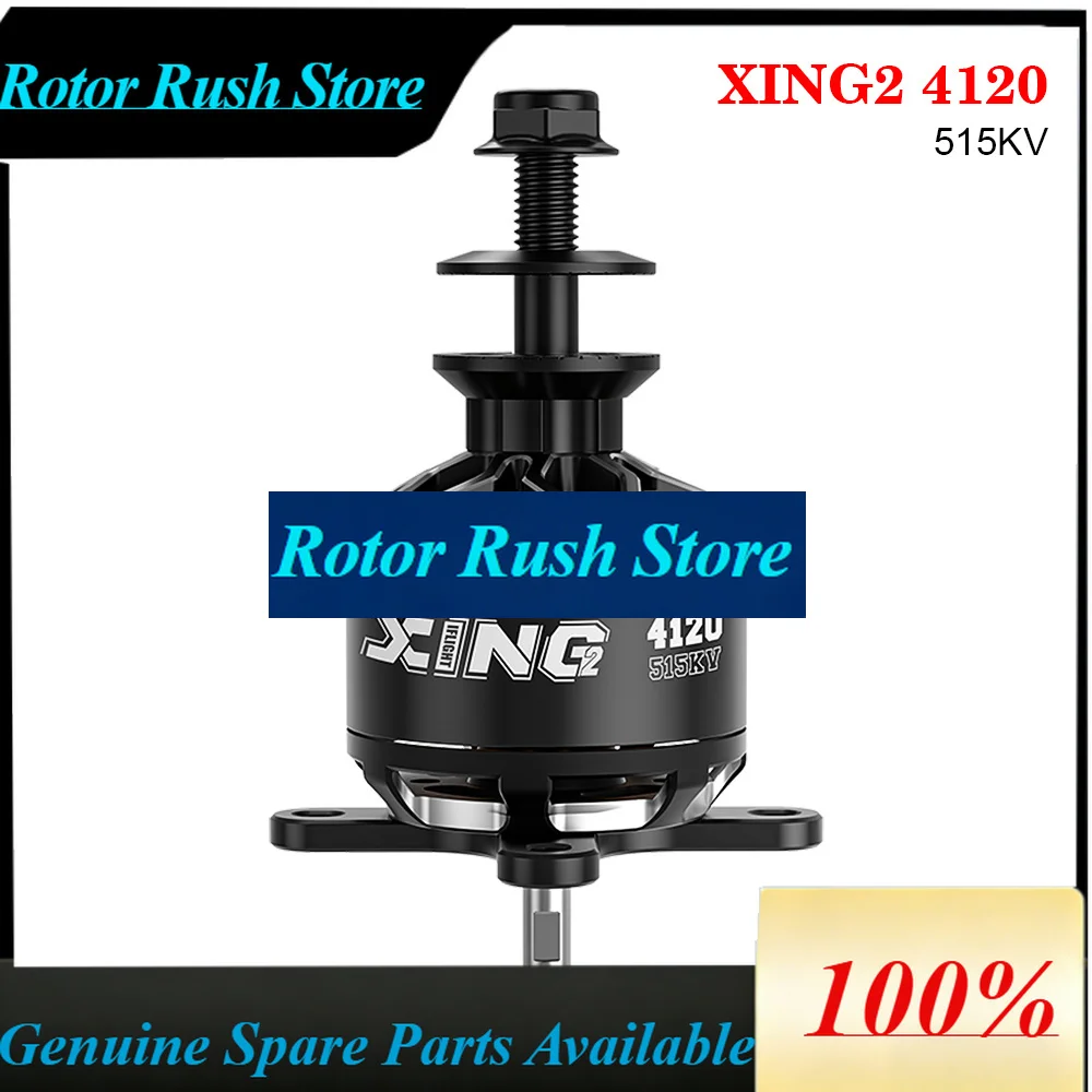 RoRusIFlight XING2 4120 515KV Wing Motor 6mm Shaft 6S Lipo For RC FPV Parts