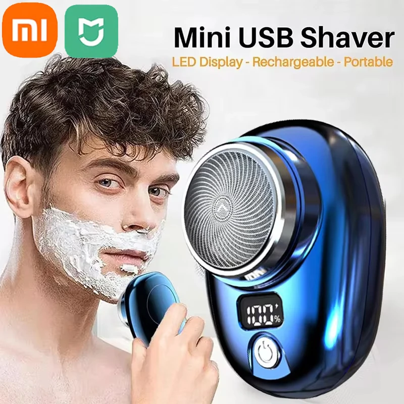 Xiaomi Mijia Electric Shaver USB Rechargeable Portable Razor Comfortable Easy Travel Mini Beard Body Hair Trimmer Pocket Razor