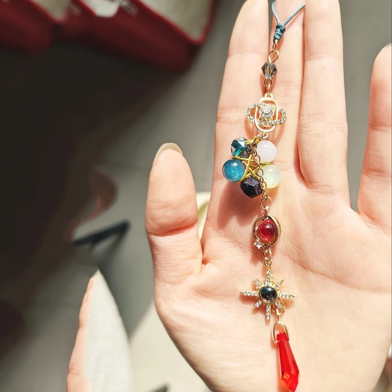 2026 Game  Cosplay Keychain Kawaii Anaxa Anaxagoras Keyring Phone Chain Key Chain Accessory Prop