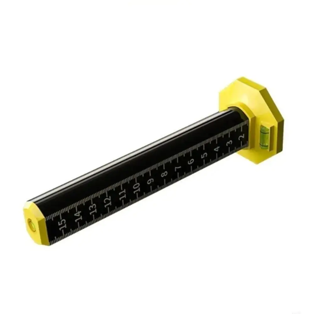 Light Steel Ceiling Leveling Ruler Magnetic Special Ruler Wall Lay Tool Horizontal Positioning Graduated Scale Floor Tile Ruler