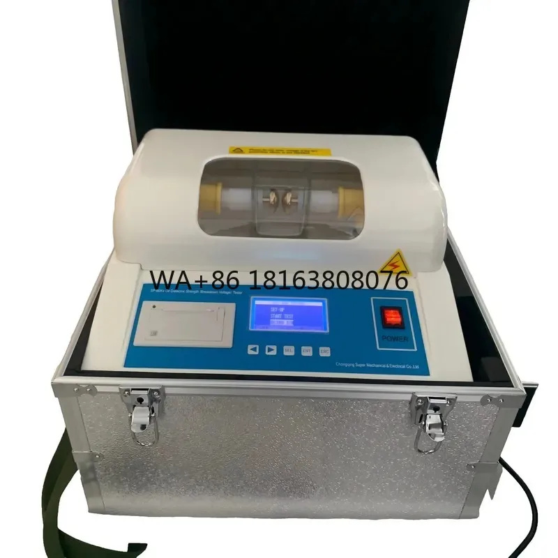 SPS Series 80kV 100kV Oil Breakdown Voltage Tester Automatic Boost Stir Test Machine for Power Lab
