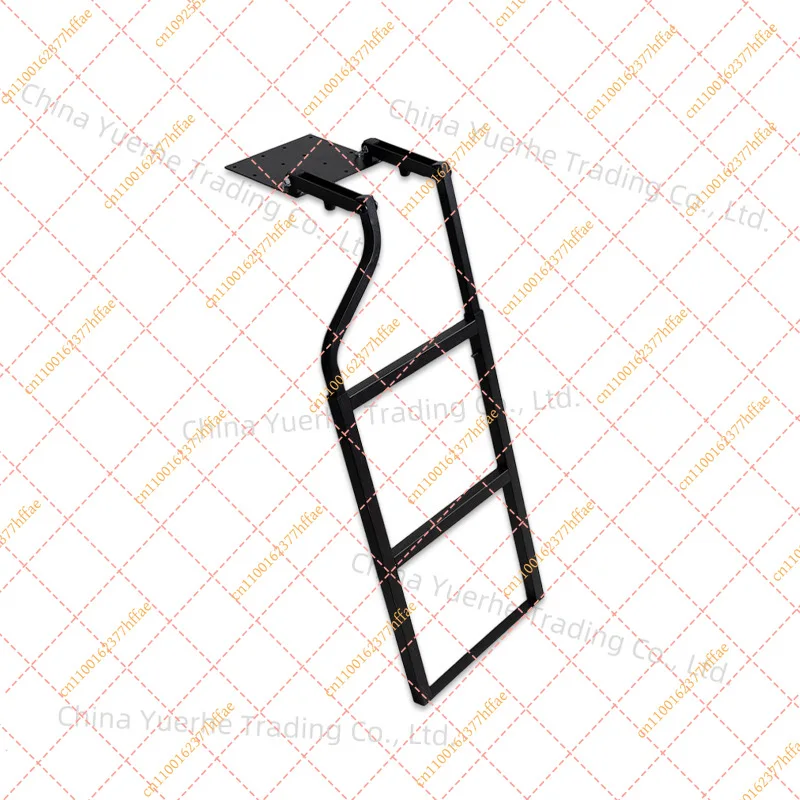 

Pickup modified tailgate foldable ladder, universal adjustment can lift and shrink tailgate ladder