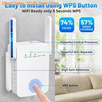 Newest 1200Mbps 5Ghz WiFi Repeater AC1200 WiFi Extender Amplifier 2.4G/5GHz Wi-Fi Signal Booster Long Range Network Access Point