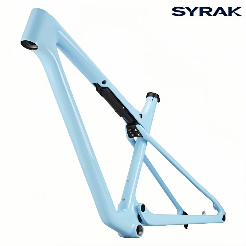 SYRAK 2026 تصميم جديد 29er دفعة BSA S M L الكربون تعليق ماتي لامع Traval 100 مللي متر الكربون إطار الجبلية إطار الكربون الجبلية