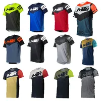 2025 Summer Short Sleeve Racing downhill Jersey Mountain Bike Motorcycle Bike Crossmax Shirt Ciclismo Men's MTB Jersey MX Fox DH