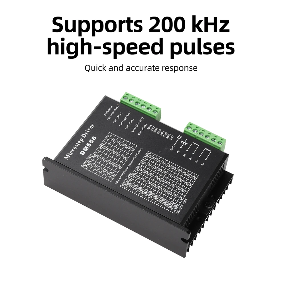 DM542/DM556 DSP Digital Stepper Motor Driver DC 20-50V Nema 17/23 (42/57) Stepper Motor For 3D Printer/Engraving/laser