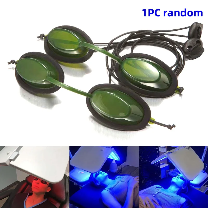 Protectve Eye Goggle For IPL Laser LED UV Lamp Treatment Flexible UV Eye Protection Sunbed Tanning Goggles Sunbathing Eyewear