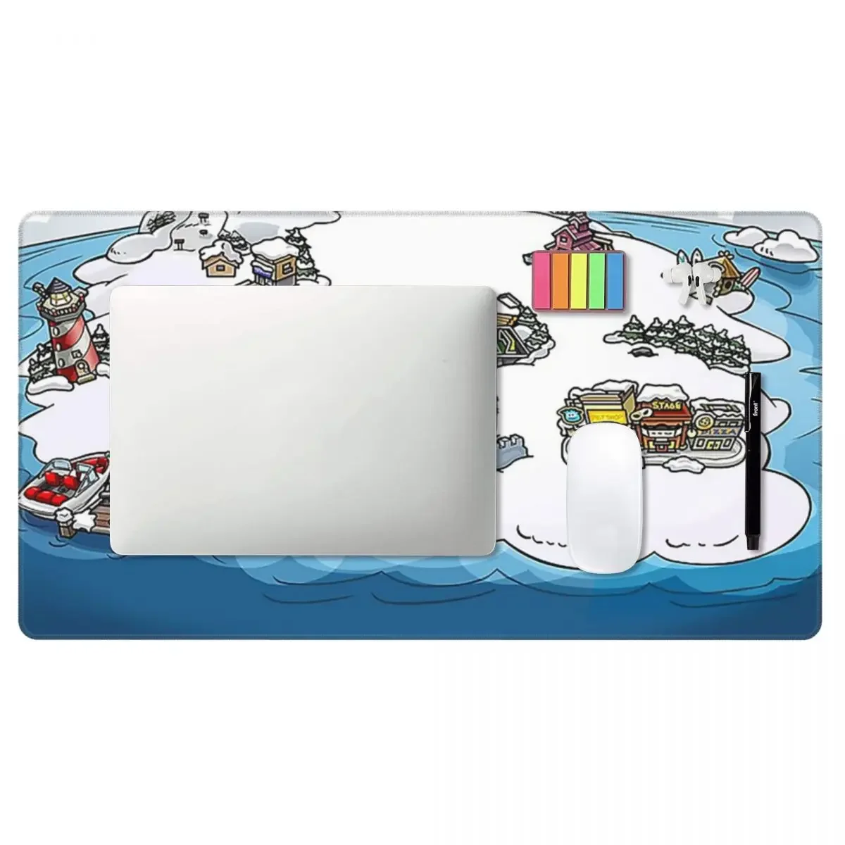 Large Mouse Pad Club Penguin M - Pc Gaming Club บทวิจารณ์และราคา