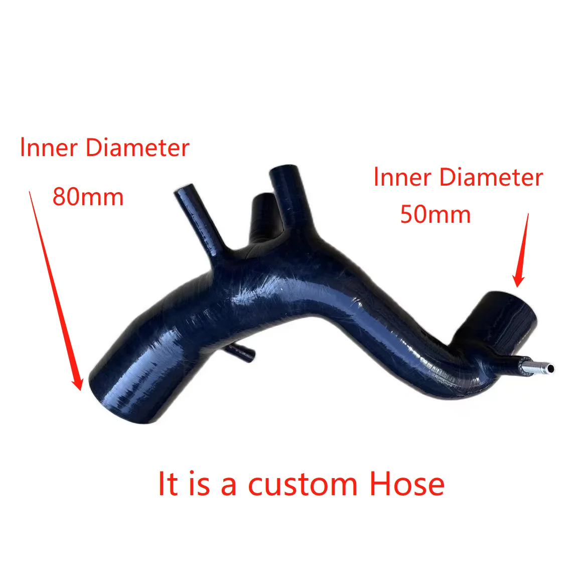 Custom Hose 50 to 80 Air Intake Hose Pipe For golf 4 gti 1.8 turbo Update turbo from k03- k04-001, Update air intake from S3
