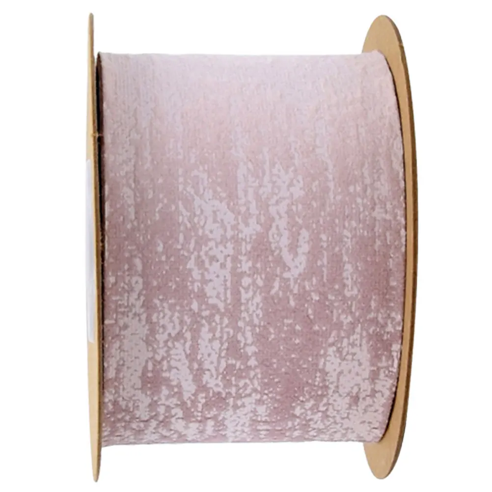 

1 Roll 5M Light Pink Contrast Color Fabric For Gift Wrapping Diy Party Decoration Craft Supplies Packing Ribbon Fresh Flower