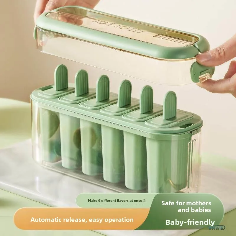 Food Grade Ice Cream Mold Ice  Maker Kitchen Tool for Cooking Ice Tray Ice Cube Maker Dessert Maker Ice Cream Container