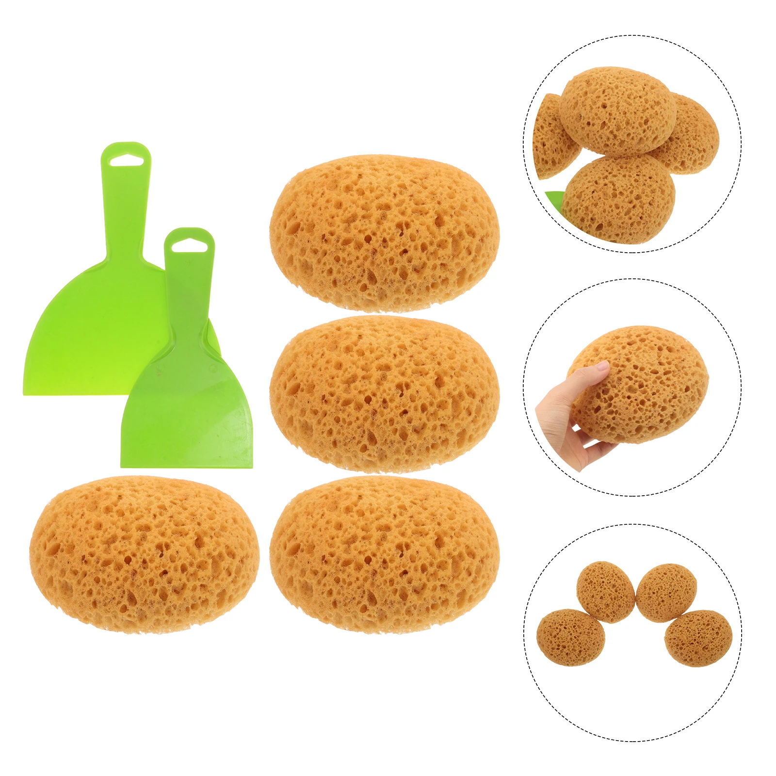 1Set Removable Wall Texture Sponge Drywall Ceiling Patch Repair Tool DIY Painting Craft for Home Renovation and Surface Fixing