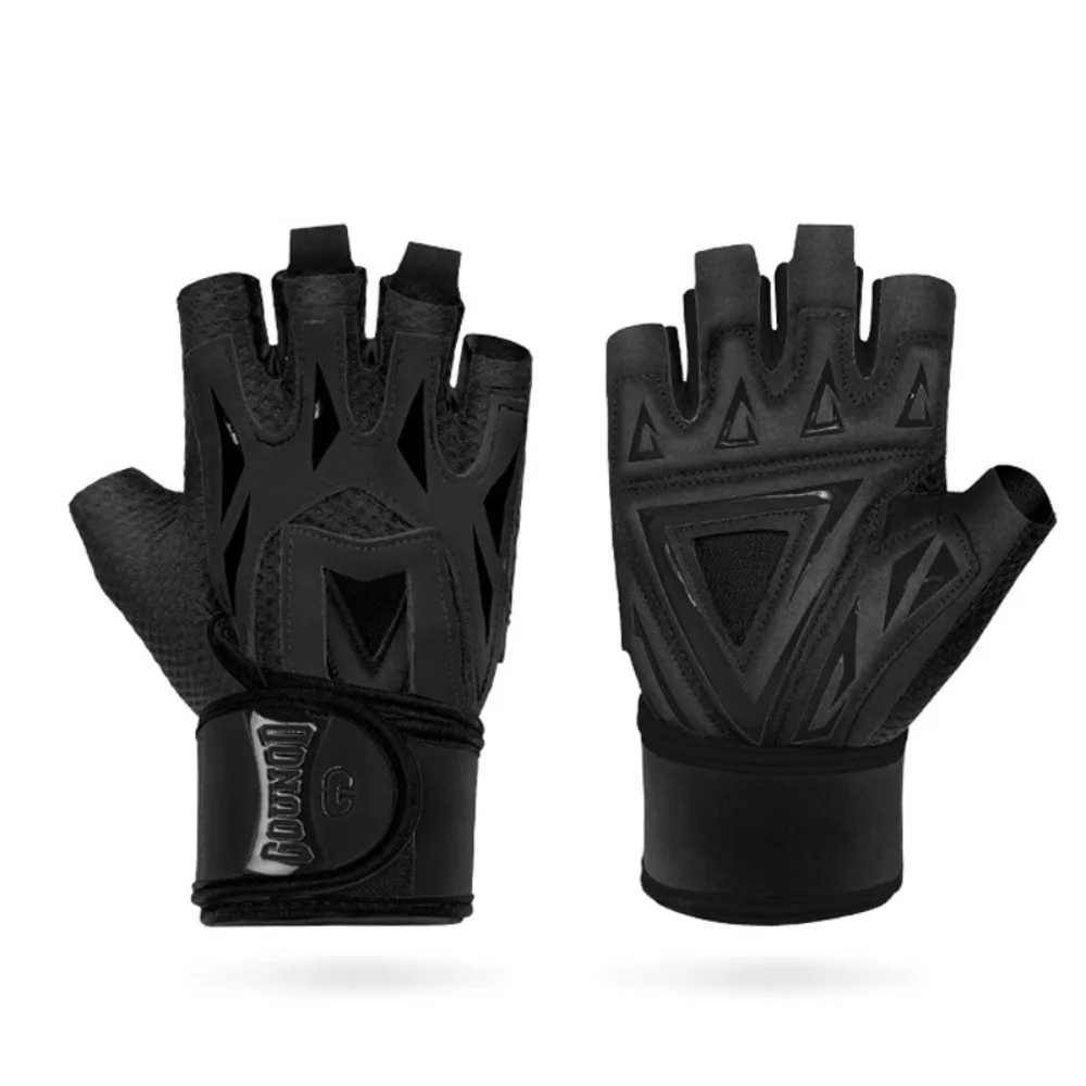 

Wear-Resistant Fitness Cycling Gloves Anti-Slip Shock-absorbing Weightlifting Gloves Breathable Wrist Guard