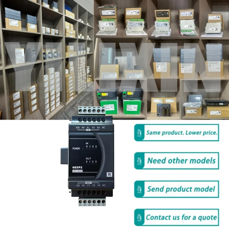 وحدة تحكم DVP08XP211R DVP08XP211T جديدة