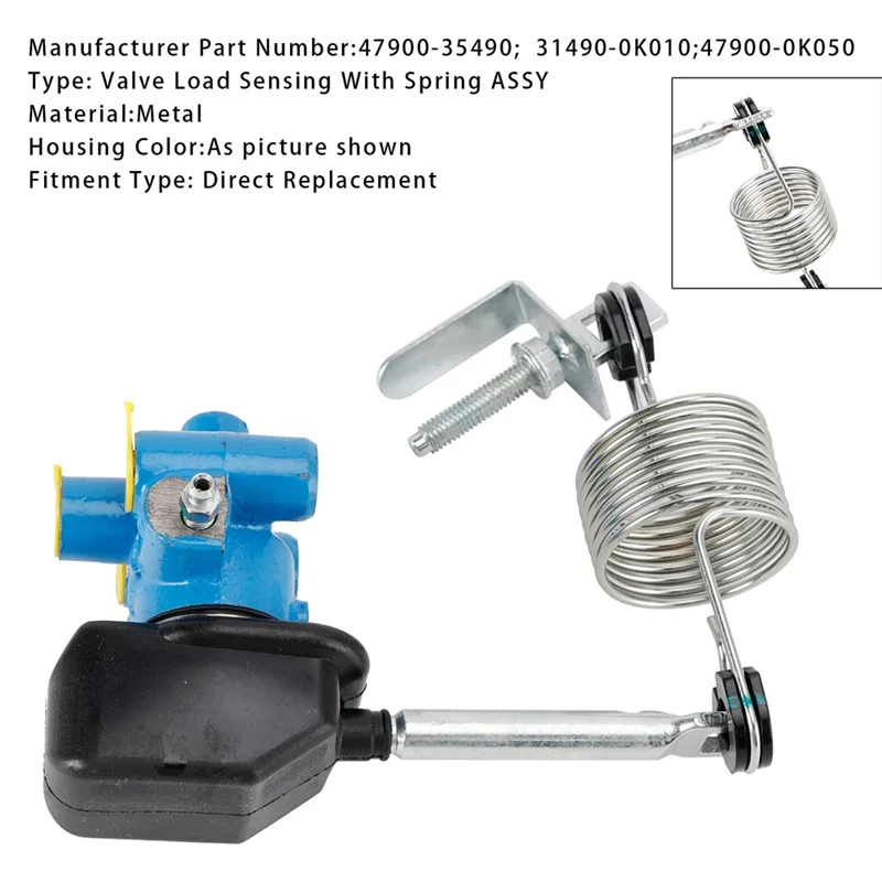 Katup Sensor Beban Rem A34R Untuk Toyota 4Runner Fortuner 1995-2005 Kompatibel 47900-35490