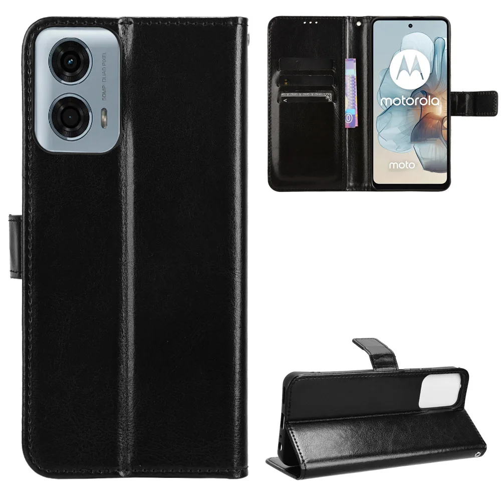 For Motorola Moto S50 Neo Luxury Leather Flip Wallet Phone Case XT2427-4 XT2427 4 Case Stand Function Card Holder