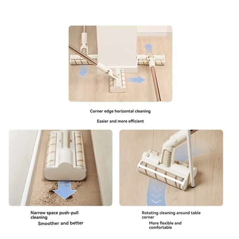 Original Double Rolling Brush for Dreame V12slim / V11 GT Handheld Vacuum Cleaner Roll brush and filter Accessories