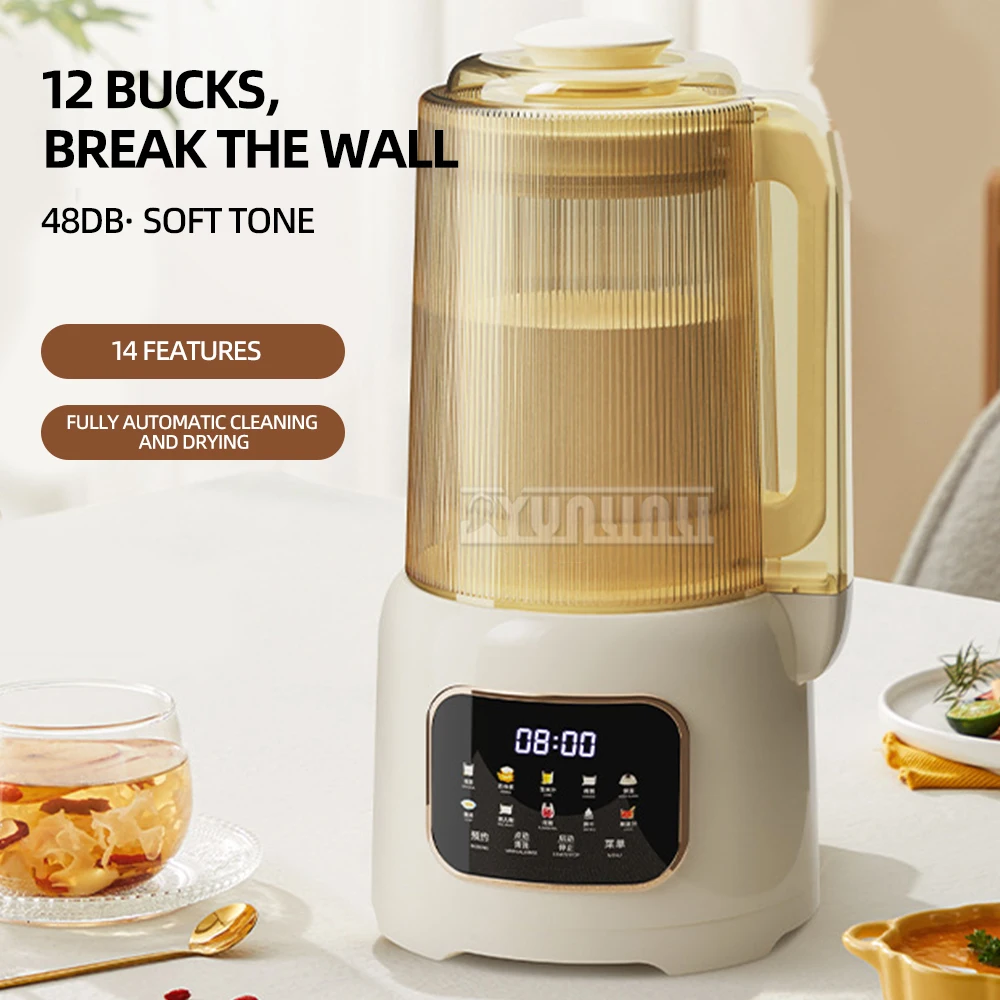 

Multifunction Blender Machine Automatic Breaking Machine Bean Juice Maker High Speed Blender Soy Milk Machine