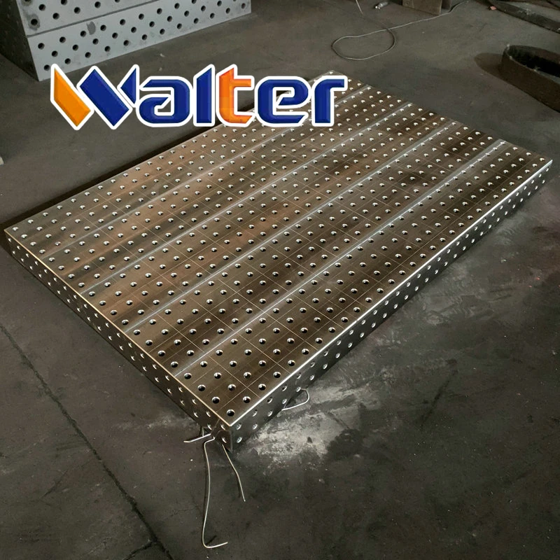 All New Accessories-Added 3D Cast Iron Strong Hold Welding Table: Improve Work Efficiency and Suit Heavy  Use