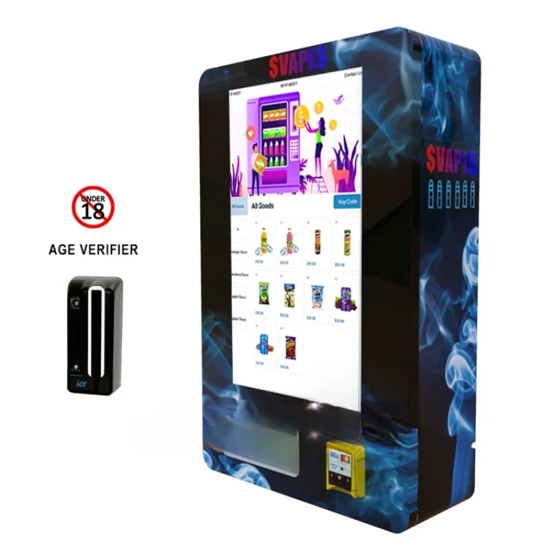 Packaging Smart Small 32-inch Touch Screen Wall Vending Machine