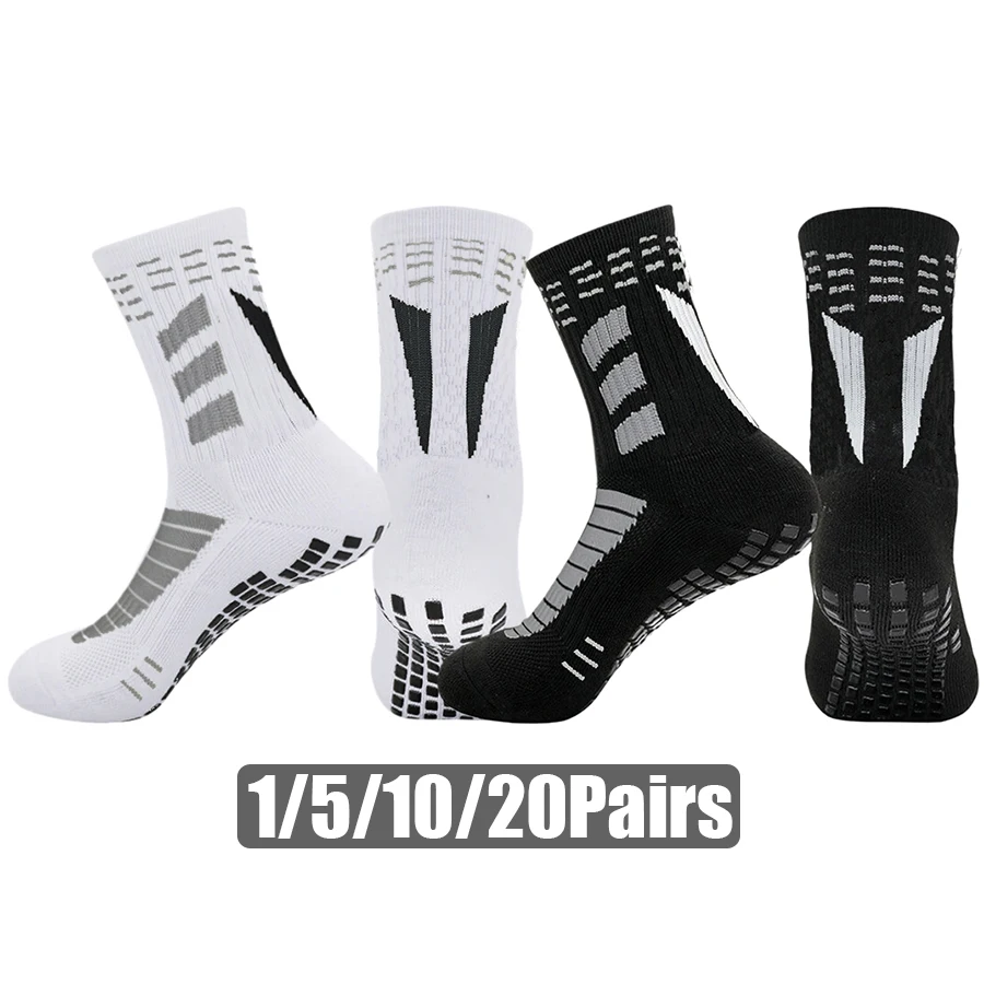 

Men Women Breathable Shockproof Socks Non Slip Grip Socks for Baseball Basketball