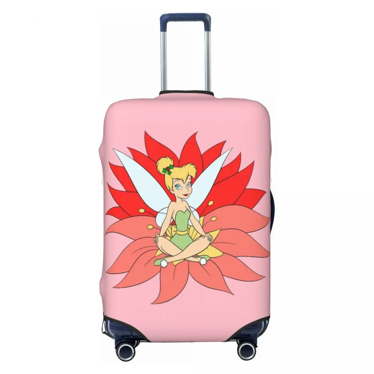 

Custom Fashion Tinker Bell Cartoon Luggage Cover Protector Dust Proof Travel Suitcase Covers