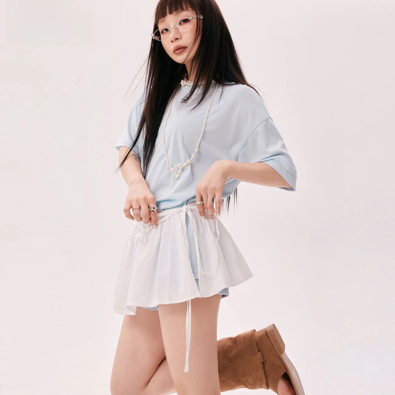 embroidered-letter-curtain-women's-new-summer-2026-korean-sle-sweet-cool-ort-skirt-accory-pure-color-belted-chuu-brand