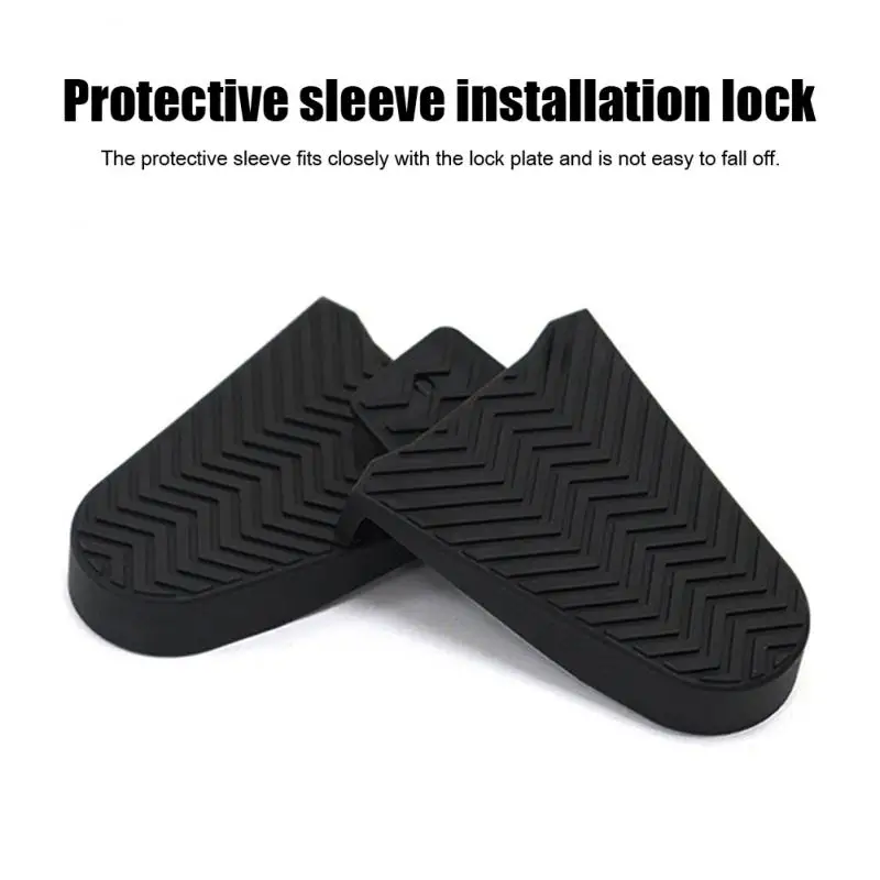 1 Pair Bike Pedal Cleat Cover For Shimano SPD-SL Cleat Riding Shoes Rubber Protective Self Lock Protector Bicycle Accessories