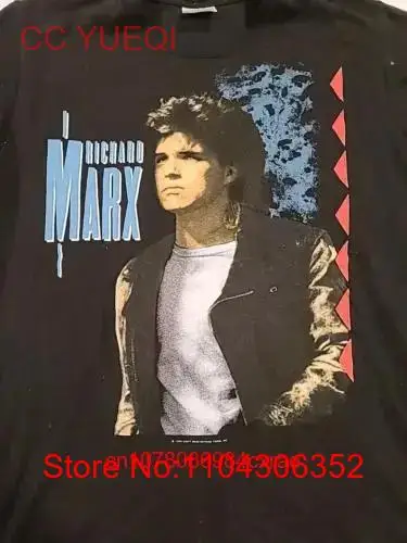 Vintage Richard Marx Repeat Offender World Tour 1990 T Shirt Rock Size Large long or short sleeves