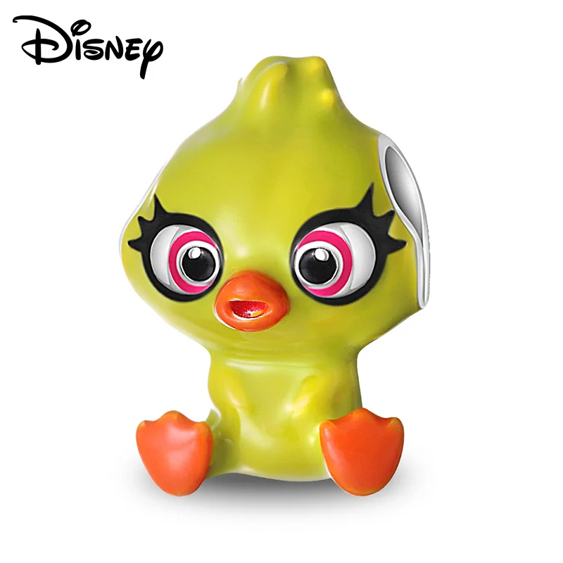 ديزني 925 الفضة لا يقهر حطام الملك وأليس مغامرات في بلاد العجائب وأعلى في حلقة قلادة متعددة الأنماط الخرز #5