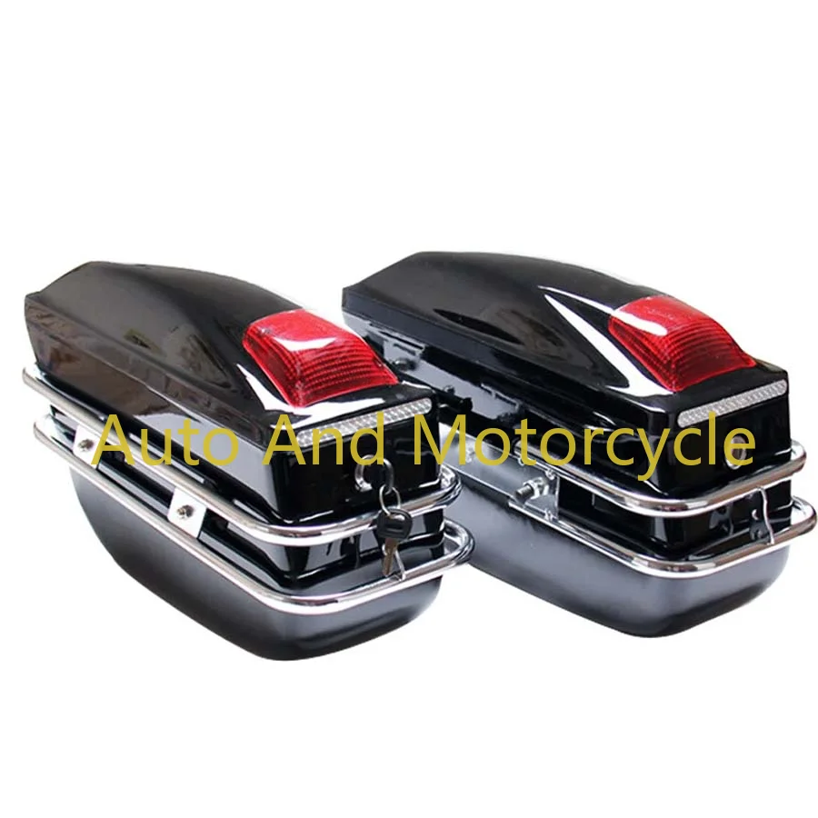 

NEW 24L Motorcycle Side Boxs Luggage Tank Tail Tool Bag Motorcycle Universal Modified Side Box For Kawasaki/Honda/Yamaha/Suzuki