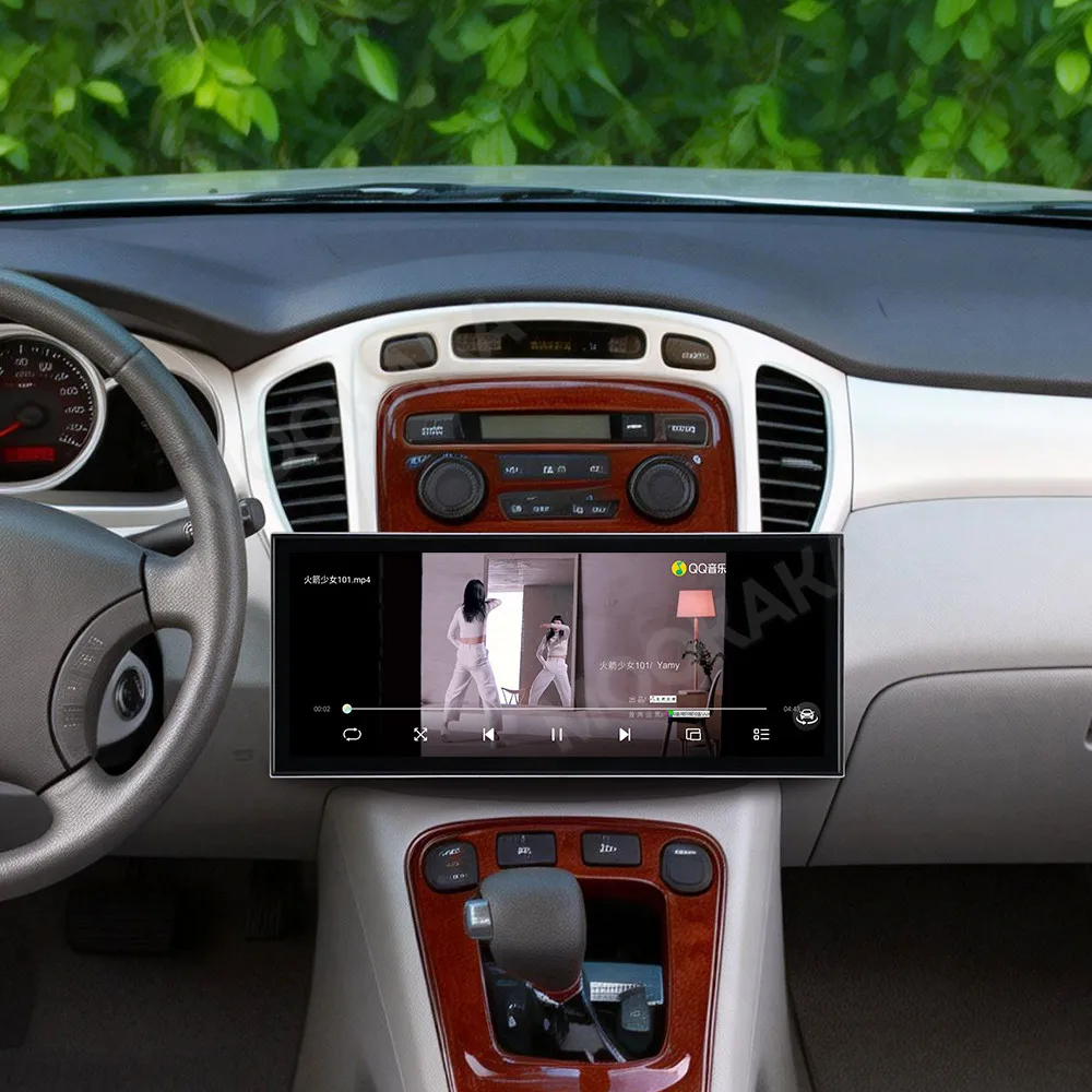 15.8 In Android 15 Carplay Radio For Toyota Highlander 2001~2003 GPS Multimedia Player Navigation Car Stereo Receiver Head Unit
