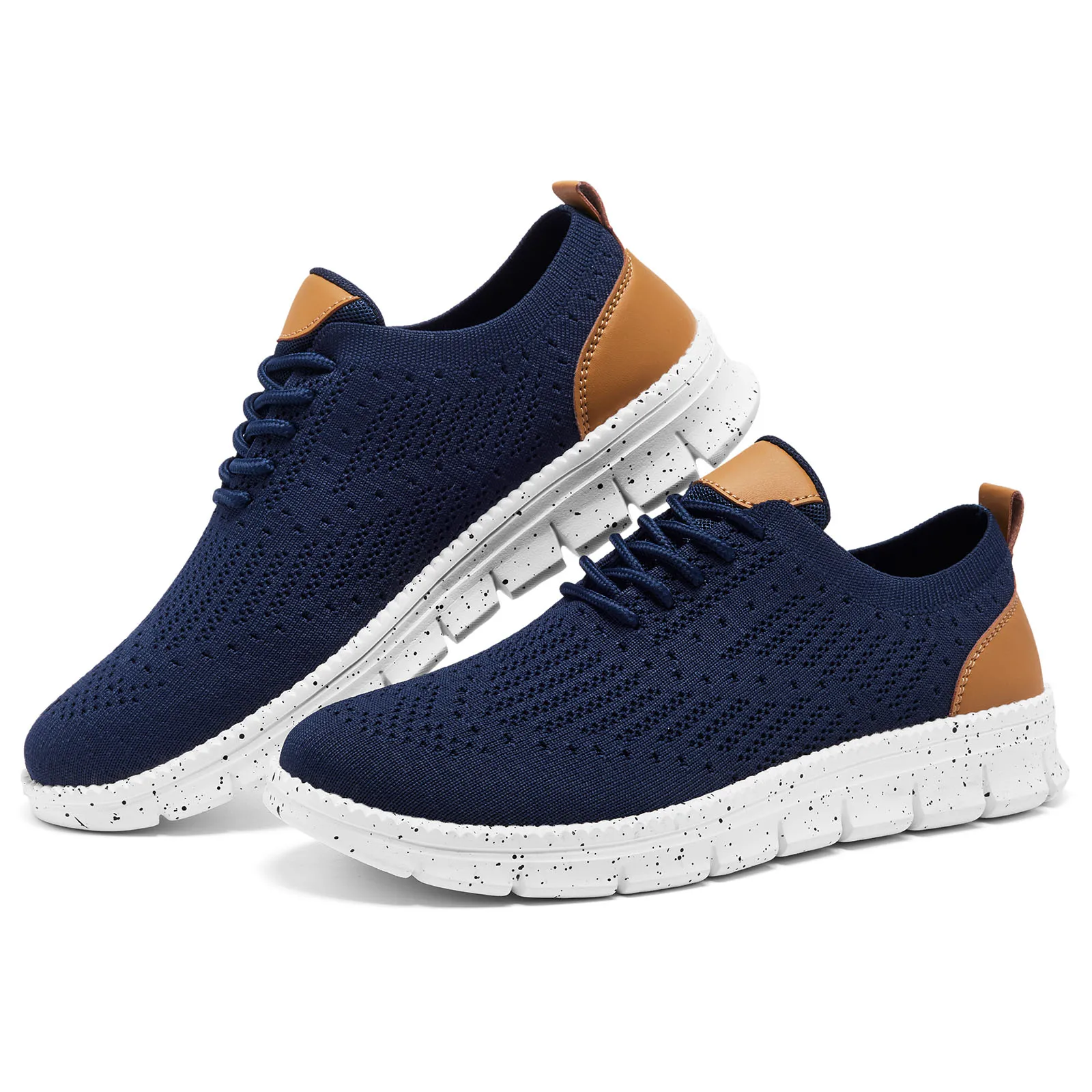 

Breathable Men Sneakers Outdoor Loafer Business Casual Shoes Lightweight Low Top Elderly Walking Shoes Thick Soled EU 39-48