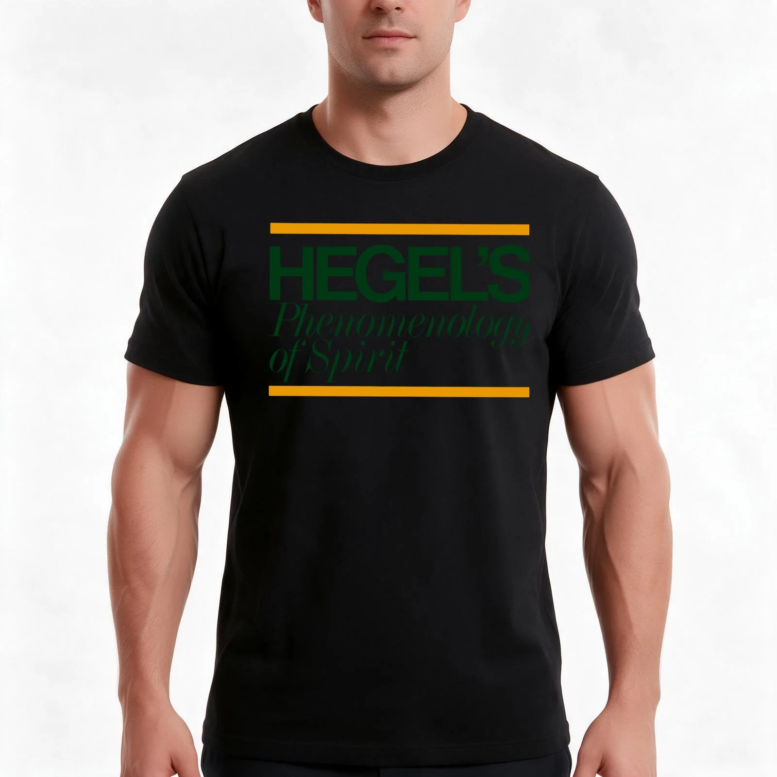 Hegels Phenomenology of Spirit - Book Cover, Aesthetic, Philosophy, Dialectics T-Shirt, Summer Casual Cotton Tee, 100% Cotton