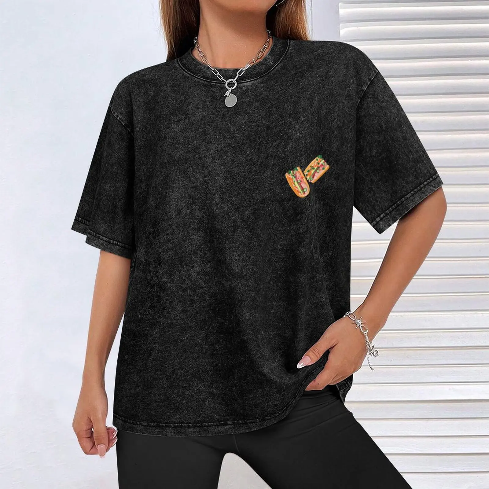 Double Banh Mi T-Shirt Luxury man graphic shirts mens designer t shirt