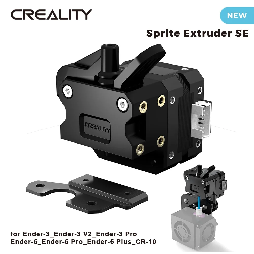 

New CREALITY Sprite Extruder SE Built for DIY Ender-3/Ender-3 V2/Ender-3 Pro/Ender-5 Ender-5 Pro/Ender-5 PIus/CR-10 3D Printer