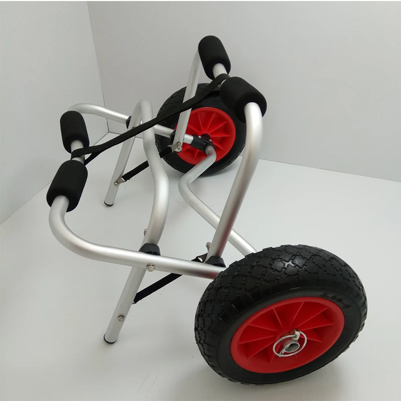 

Kayak Trailer Canoe Beach Trailer Solid Tire Trailer High-end Aviation Aluminum Pocket, Multi Tools