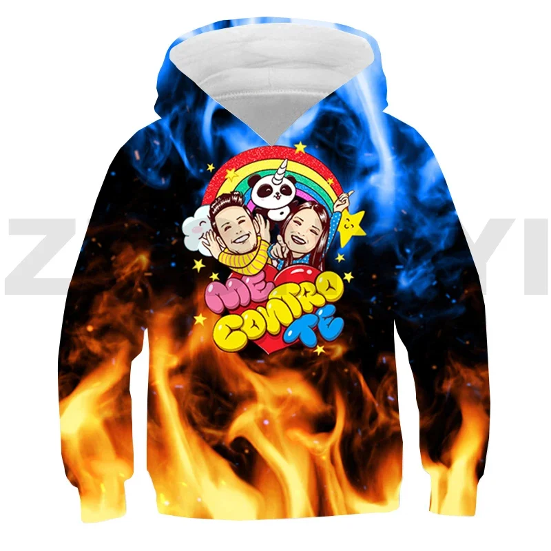 3D Printed Cartoon Pullovers para crianças, Cute Me Contro Te, Camisolas Anime, Hoodies Criança, Lounge Wear, Roupas Harajuku