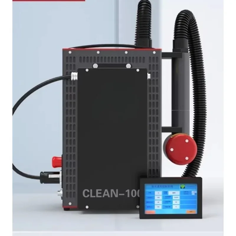Handheld rust remover, backpack type portable cleaning gear stainless steel paint and oil removal equipment