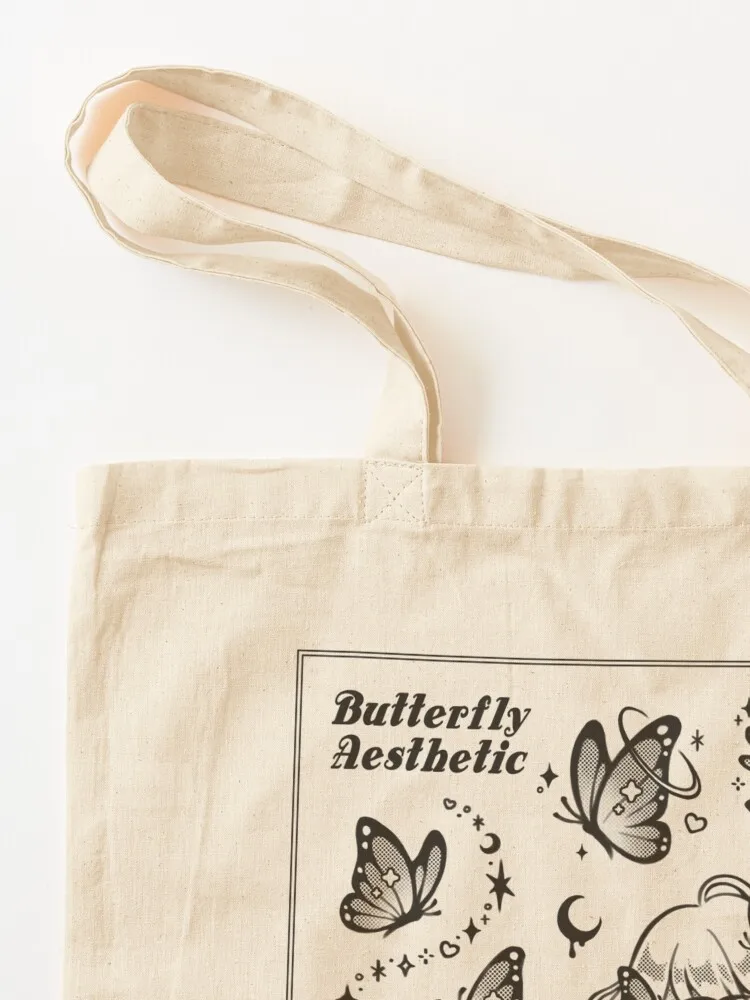 Butterfly collage Tote Bag bags luxury women Lady bags Gift bags shoping bag