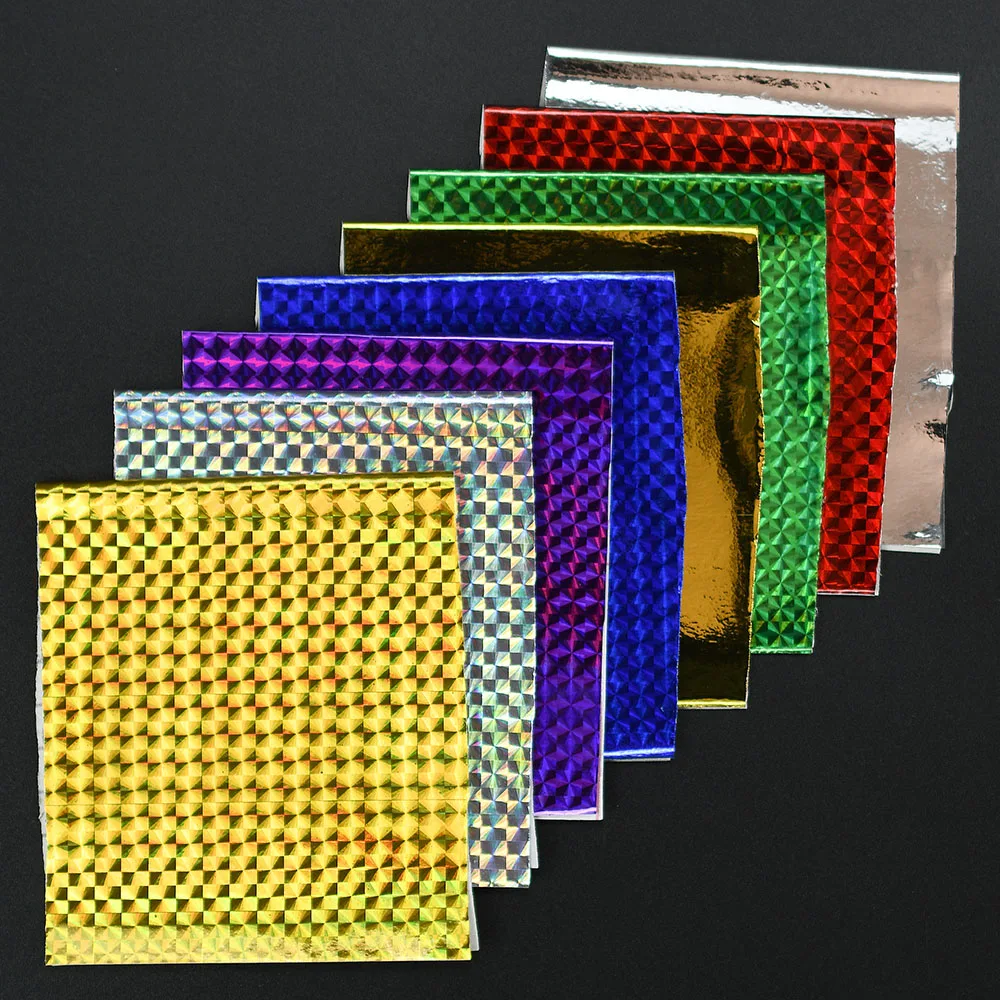 2Pcs Holographic Fish Scale Sticker Self-adhesive Flash Tape for Fishing Lure Making Fly Tying Materials DIY Hard Bait Lure