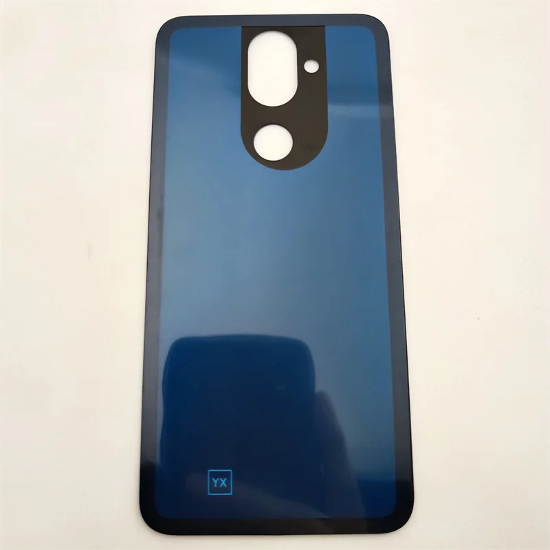 For Nokia 5.1 6.1 Plus 2018 Glass Battery Cover Rear Door Housing Back Case Replace For Nokia 7.1 8.1 Battery Cover