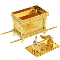 Ark Of Ornaments Ancient Church Religious Decorations For Party Christian Statue Gift Crafts Festival Metal Craft Decorations