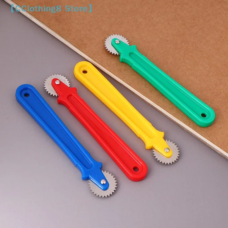 5/10Pcs Sewing Wheel Plastics Leather Overstitch Wheel Tracing Tailor Chalk Wheel Tailor Stitching Marker Sewing Tool Set【AliS8】