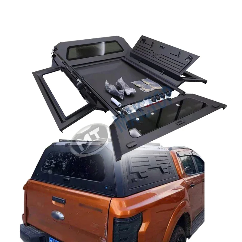 

Maictop сменный водонепроницаемый стальной грузовик Camper Topper Canopy Truck Tonneau для Ranger Raptor Hilux Tundra